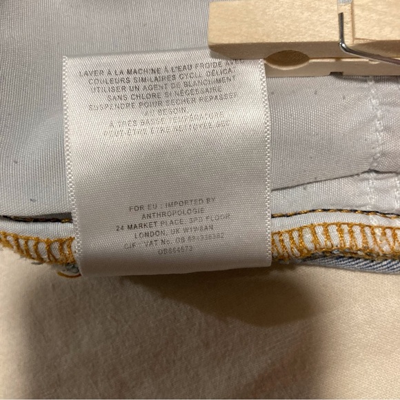 Pilcro and the Letterpress Embroidered Cropped Jeans | Anthropologie - Picture 13 of 16